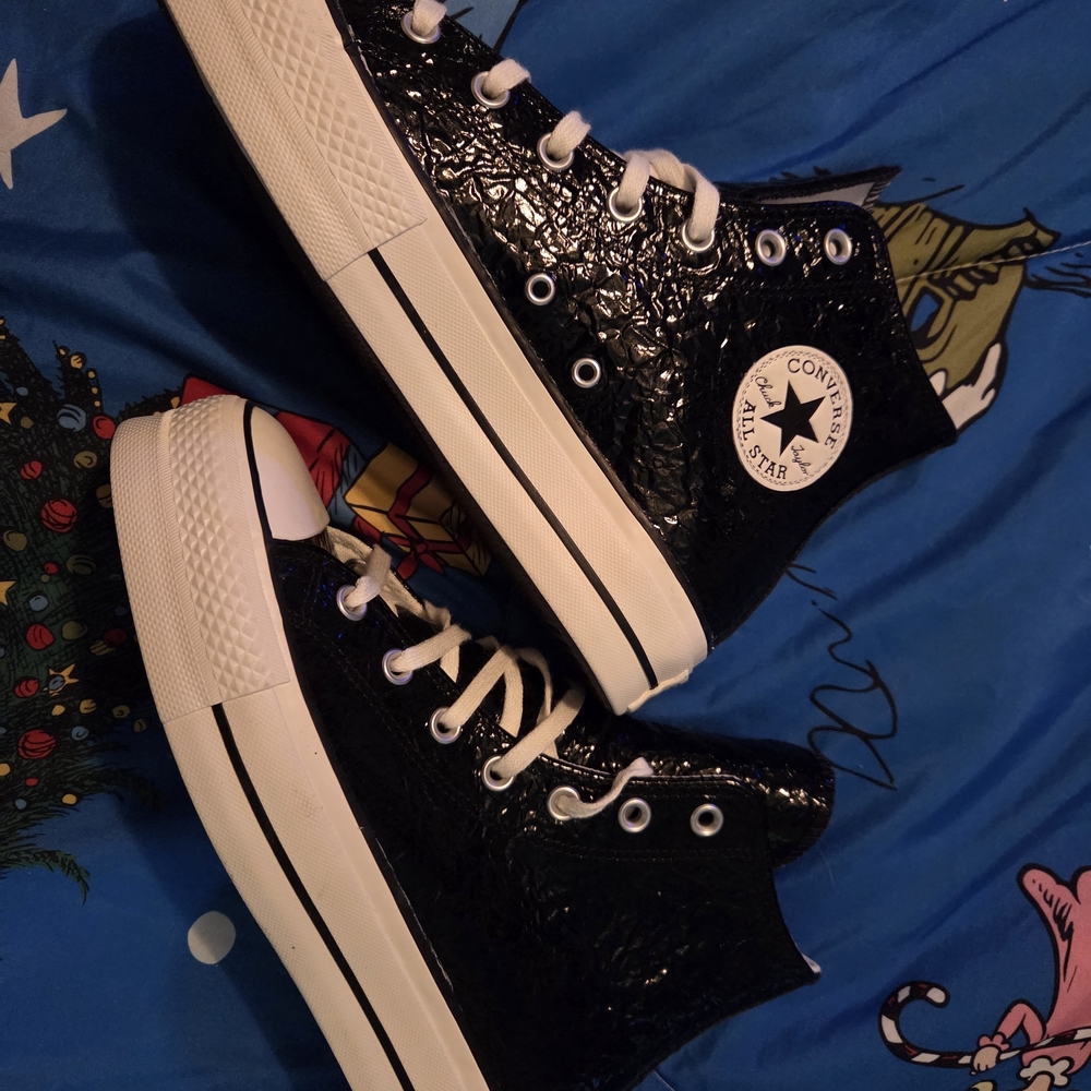 Converse Black High-Top Sneakers